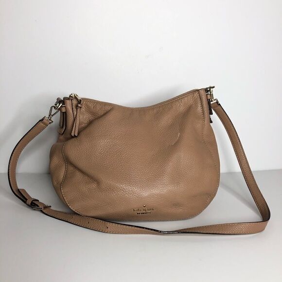 Kate Spade Tan Leather Crossbody Saddle Bad - Picture 5 of 7